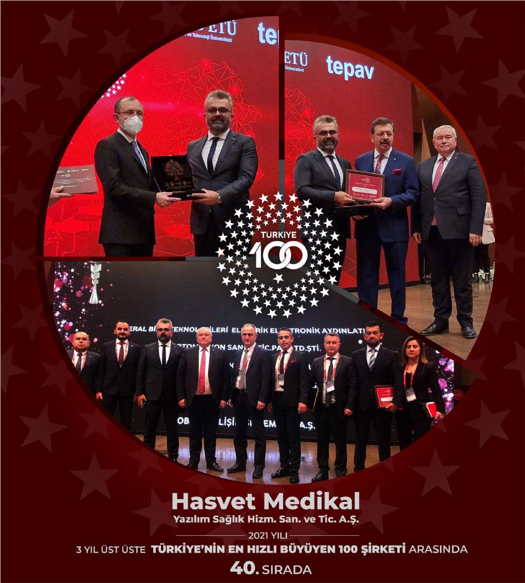 HASVET, 3 YIL ÜST ÜSTE TÜRKİYE’NİN EN HIZLI BÜYÜYEN 100 ŞİRKETİ ARASINDA